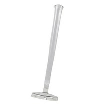 긴 극 촛불 금형 웨딩 파티에 대 한 수제 diy 공예 테이퍼 양초 금형 교회 가정용 촛불 만들기 용품, 3x36.2cm, 분명한, 플라스틱, 1개