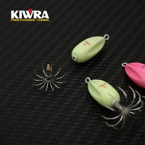 키우라 아이비애자 K-809 탈부착에자 야광봉돌바늘, 야광 14호