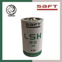 Saft Lsh20 D사이즈 3.6v 리튬1차전지 고출력파워용