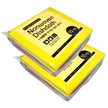 독일 부직포 컬러 행주(10매입), (10매입)x2개