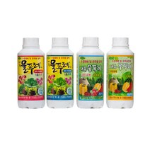 [당일출고] 대유 물푸레 500ml A / B액 1 / 2형 수경재배 및 관주용 양액, 1호 A액+B액 세트