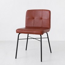 마켓비 BISKIT 의자, 브라운, 1개