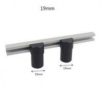 19mm/20mm 카드 장부 배플 목공 데스크탑 제한 블록 DIY 액세서리 기계 부품 1 피스, 01 1pc 19mm