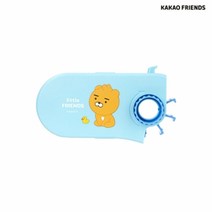 카카오프렌즈 핸디 테이프 컷터기 디스펜서 커터기 121x67x34mm, 블루 리틀라이언