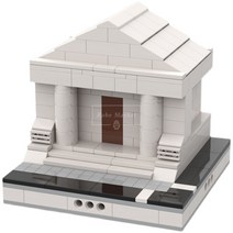 호환블럭 크리에이터 Museum 모듈러 건축 박물관 뮤지엄 MOC-33932 창작 신제품