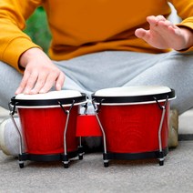 젬배 젬베 잼배 아프리카 타악기 djembe mini bongo drum 6 inch 7 inch solid wood for school 스타터 드러머 애호가 뮤지컬 장난감