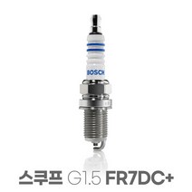 보쉬 스쿠프 G1.5 터보 이트륨 점화플러그 FR7DC+, 상세페이지 참조