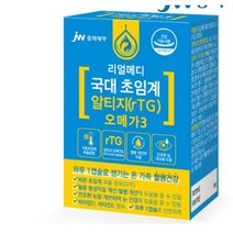 JW중외제약 리얼메디 국대 초임계 알티지 rTG 오메가3, 30.66g, 5박스