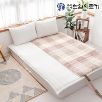 한일의료기 체크 방수커버 온수매트 싱글