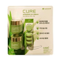 김정문알로에 큐어인텐시브크림(50ml x2입+3.5g x4입)