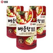 예이니식품 샘표 매운탕 찌개 양념 3개(140gx3개) 여행캠핑간편요리소스조림, 6개, 140g
