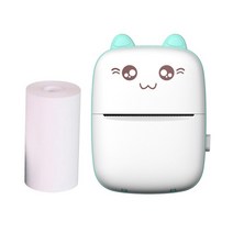 택배송장라벨프린터 배송 송장 인쇄기 미니 휴대용 열전사 용지 사진 무선 학교 학생, 스타일, 1개