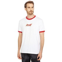 빌라봉 Billabong Bud Bow 반소매 링거 티셔츠 화이트. 484997