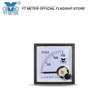 차량 속도계 hud 카플레이 모니터 yt48 포인터 타코미터 10v 입력 50rpm 100r 200r 300r 1500r min 전압계 아날로그 속도 cp48 4545mm, dc70r 10v, 혁명