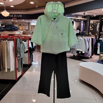 제이씨비 JCB 이런 가격이면~~ 망설이면 품절/주니어 아동복/봄 가을 남녀공용/편안한 착용감/빠른배송/7부후드티+부츠컷바지 상하세트 JBS8R242- 7954