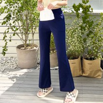 토마토팩토리 여성용 세상편한 썸머 롱부츠컷 스판 밴딩팬츠(2color)