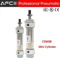 스틸 파이프 쇠 CDM2B CM2B16/20/25/32/40 시리즈 SMC 스테인레스 마그네틱 반지 25-500mm 스트로크 복동 미니 스타일 공압 공기 실린더, Stroke 450mm, Bore 40mm