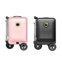 Airwheel 에어휠 전동캐리어 전동킥보드 기내용 블랙핑크 공항 동일제품 20인치, 블랙