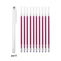 1020 PcsSet 지우개 마커 펜 온도 사라지는 패브릭 라인 마킹 DIY 공예 봉제 액세서리, 02-10pcs with cover
