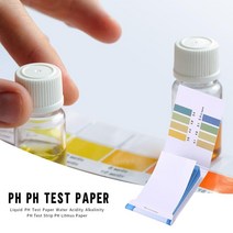 리트머스 종이 지시종이 상자 물 경도 염소, 없음