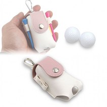 휴대용 골프볼 주머니 공파 우치 티꽂이 걸이 케이스 볼주머니 파우치 골프티 골프공 박스 포켓 고리 가방