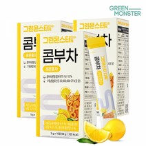 그린몬스터 디톡 콤부차 레몬홍차 3박스 30스틱, 3개, 50g