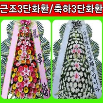 창원 결혼화환 축하 꽃 화환, 5근조3단(특급)