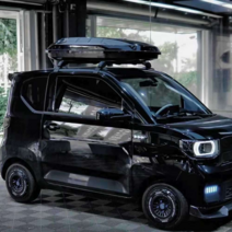 경차 루프캐리어 300L 캐스퍼 레이 루프박스 루프탑, 300리터 회색 딜리버리 바