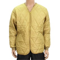 아미캠프 군인 V넥 오리지날 깔깔이 노랑 군대 군용 등산 보온 내의 내피 깔깔이