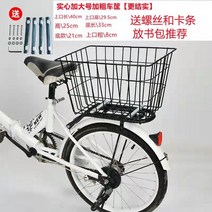 전동카뒤 장바구니 앞틀 두께강화 빅사이즈 적재왕 특대형 자전거뒷바구니, T01-솔리드블랙 컬러 포스트 자전거바구니