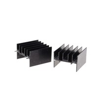 252316MM TO220 Triode 방열판 트랜지스터 알루미늄 라디에이터 2Pin 전자 방열 10 개몫