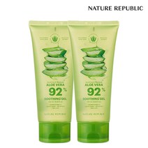 [네이처리퍼블릭] 1+1 수딩 앤 모이스처 알로에베라 수딩젤 (튜브), 단일옵션 PK3615