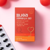 피나츄라 코엔자임Q10 영양제 높은 혈압 감소 도움 60캡, 60캡슐, 30g, 1개