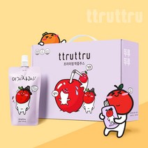 뚜루뚜루 이거사과 프리미엄 착즙주스 사과즙 선물세트 과채주스 1Box 30개입(120ml), 1개