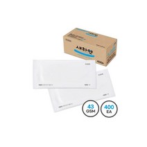 업소용 일회용 물수건 물티슈 무지 S43-400매, 업소용/일회용/물수건/물티슈/무
