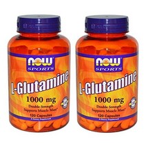 나우푸드 엘글루타민 1000mg 120알 캡슐 2병, 1개