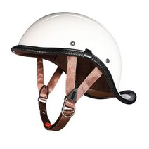 성인 레트로 오토바이 헬멧 남녀 하프 페이스 빈티지 모자 크루저 투어링 모토 자전거쿠터