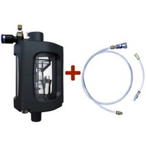 테슬론 에어핀 싸이클론 호스세트 수분 제거기 분리기 AIRFINN 콤프레샤 에어필터, 테슬론 에어핀 필터+호스세트