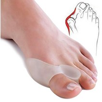 손가락 발가락 분리기 실리콘 앞발 패드 정형용 Bunion 교정기 외반증 페디큐어 발 도구 쿠션, 04 1Pair B13
