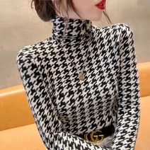 폴라넥 이너셔츠 슬림핏 보카시 레이어드 보송보송한 칼라와 찰기 스웨터 겨울 가을 두꺼운 클래식 니트 4998244821