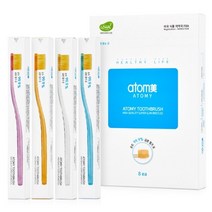 애터미 칫솔 8개입, 8개, 1SET, 8개입
