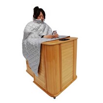 원적외선 반신욕기 찜질 우드 간이 사우나 찜질방, .단단한 나무 색상