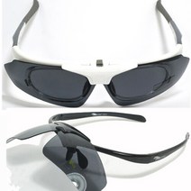 SEEKSPORTS 지피오레 편광 선글라스 G88353 도수선글라스 9종 WD 스포츠 낚시 자전거, G88353-WHITE-다크편광렌즈