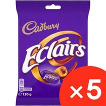 Cadbury 초콜릿 에클레어 130g 5팩 -영국직송