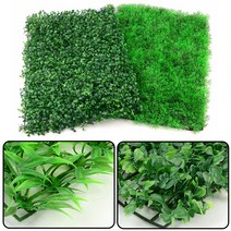 잎사귀 인조 잔디 베란다 벽 연출 인터리어