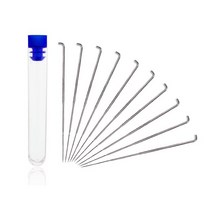 모루인형 펠팅 울 10g (40 색) 19 미크론 슈퍼 소프트 천연 양모 섬유 밸류 팩 니들 키트 0.35 OZ/색상, 13 10Pcs Small Needles