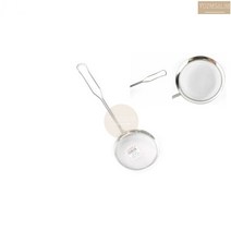 스텐 된장 육수 거름망 9.5cm 걸음망 거품 뜰채 국자 가정용 체망