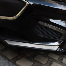 [람앤클] 올뉴말리부 전용 프론트립 포인트 데칼 몰딩 튜닝용품, 실버