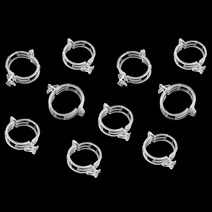 원형 식물 고정핀 과수 포도 집게 오이 화분 지지대 화초 호박 쇼핑몰 오링 농자재 텃밭 가꾸기 조경 자재 원형 채소 키우기 가든 타이 토마토 지주대 넝쿨 덩굴 꽃 도구 10개