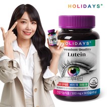 홀리데이즈 루테인 1병 (500mg x 90캡슐), 90정, 1개